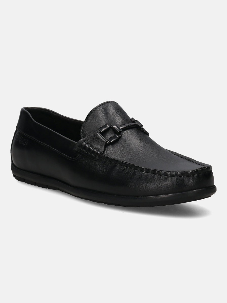 Casual Loafers BAGATT INDIA | Xline Black Driver Shoes