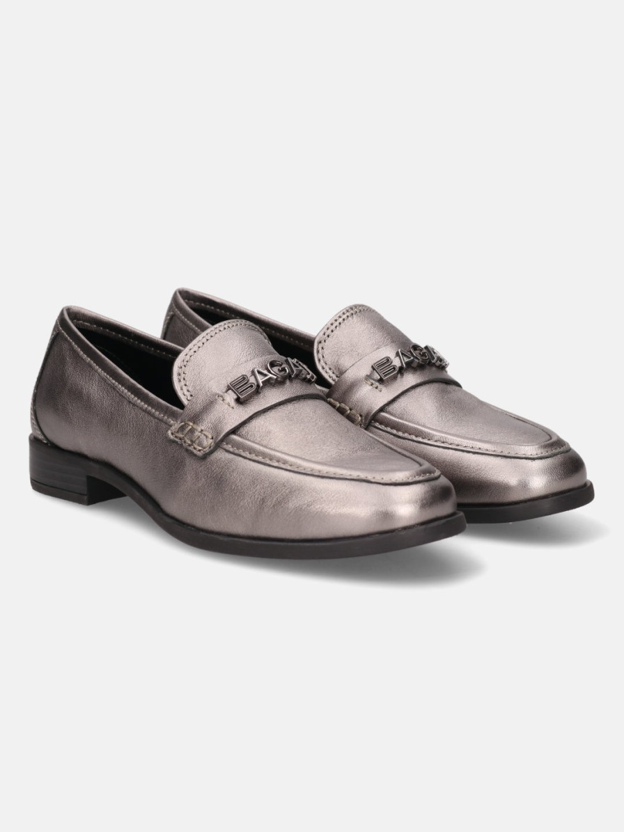 Casual Loafers BAGATT INDIA | Rosalie Silver Casual Loafers