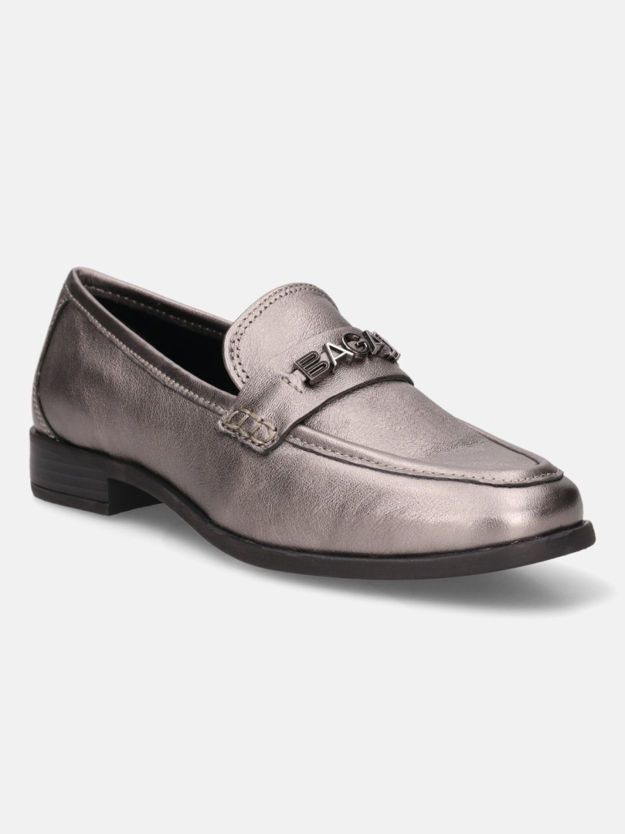 Casual Loafers BAGATT INDIA | Rosalie Silver Casual Loafers