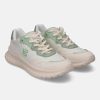 Sneakers BAGATT INDIA | Lecce Off White & Mint Sneakers