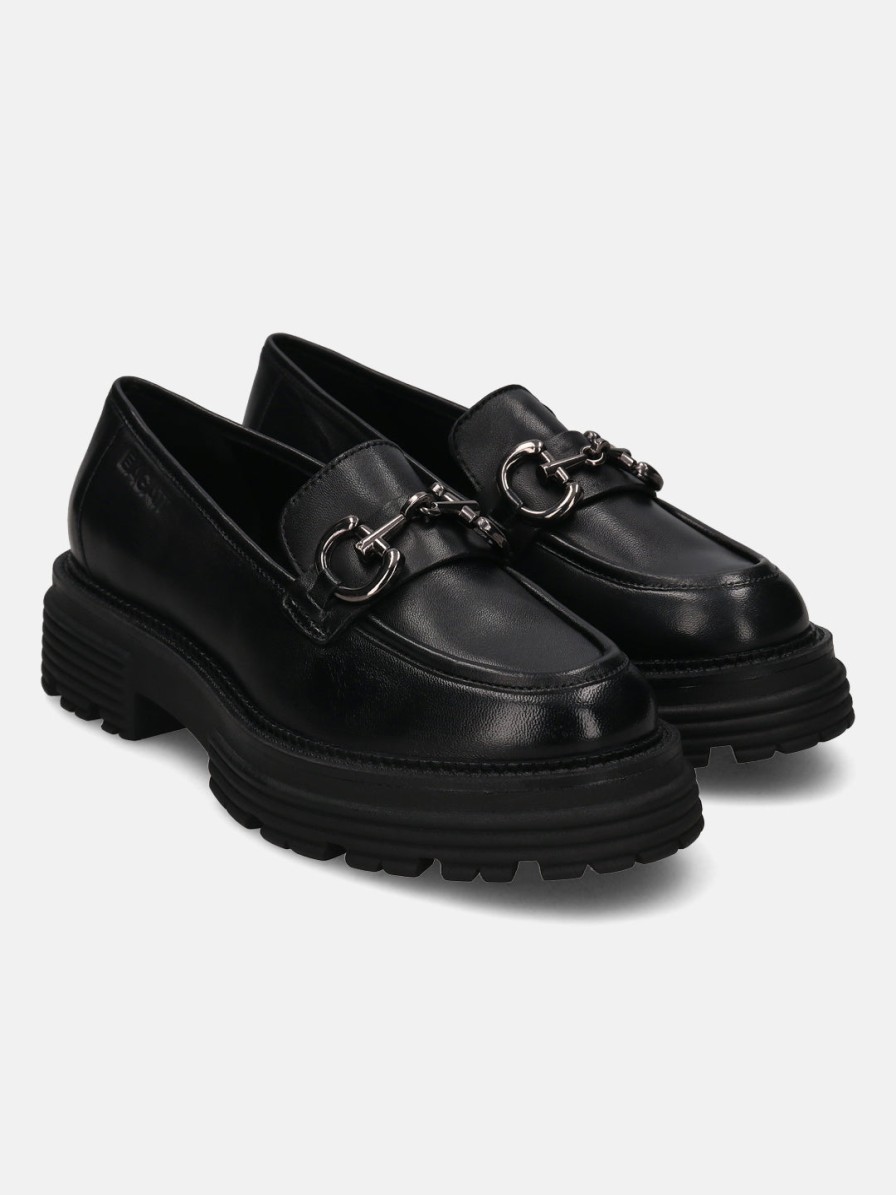 Casual Loafers BAGATT INDIA | Enna Black Casual Loafers