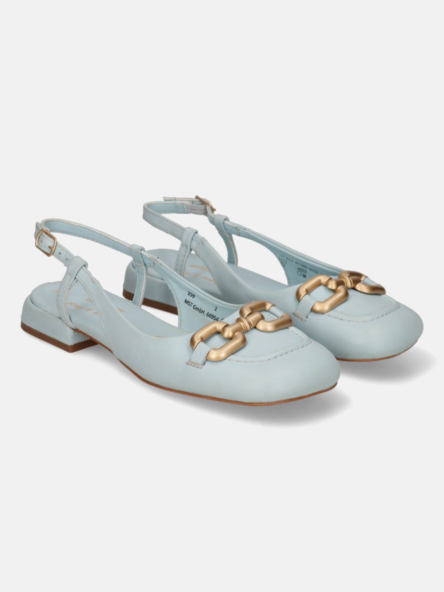 Sandals BAGATT INDIA | Genova Light Blue Flat Sandals