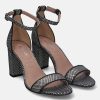 Heels BAGATT INDIA | Silvana Evo Black Block Heels