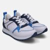 Sneakers BAGATT INDIA | Siena White & Blue Sneakers