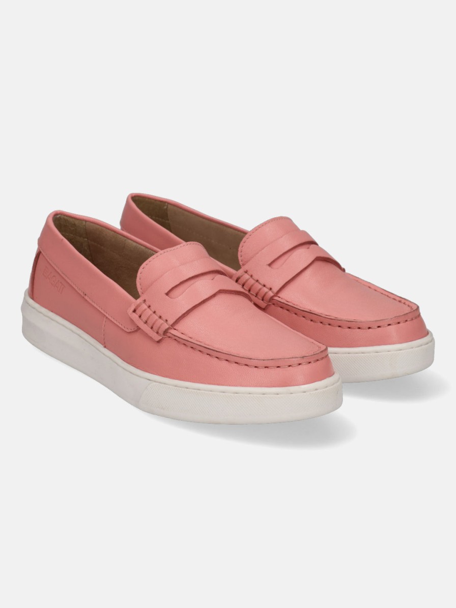 Casual Loafers BAGATT INDIA | Jola Pink Casual Loafers