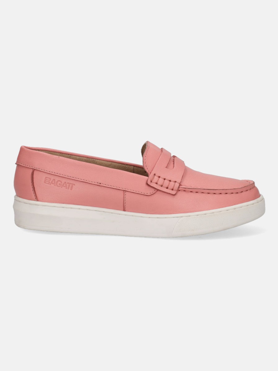 Casual Loafers BAGATT INDIA | Jola Pink Casual Loafers