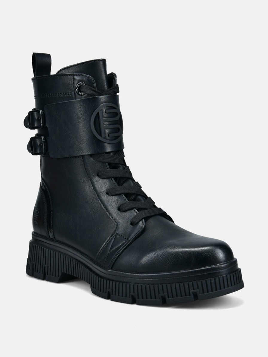 Boots BAGATT INDIA | Robin Black Ankle Boots