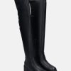 Boots BAGATT INDIA | Elara Black Thigh-High Boots