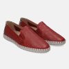 Casual Loafers BAGATT INDIA | Bali Red Animal Print Casual Loafers