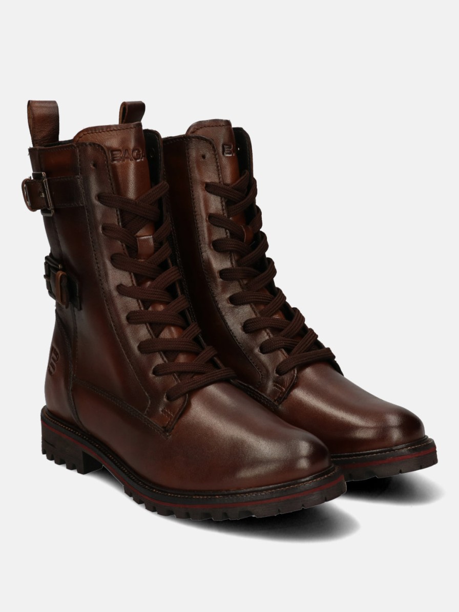 Boots BAGATT INDIA | Ronja Evo Brown Ankle Boots