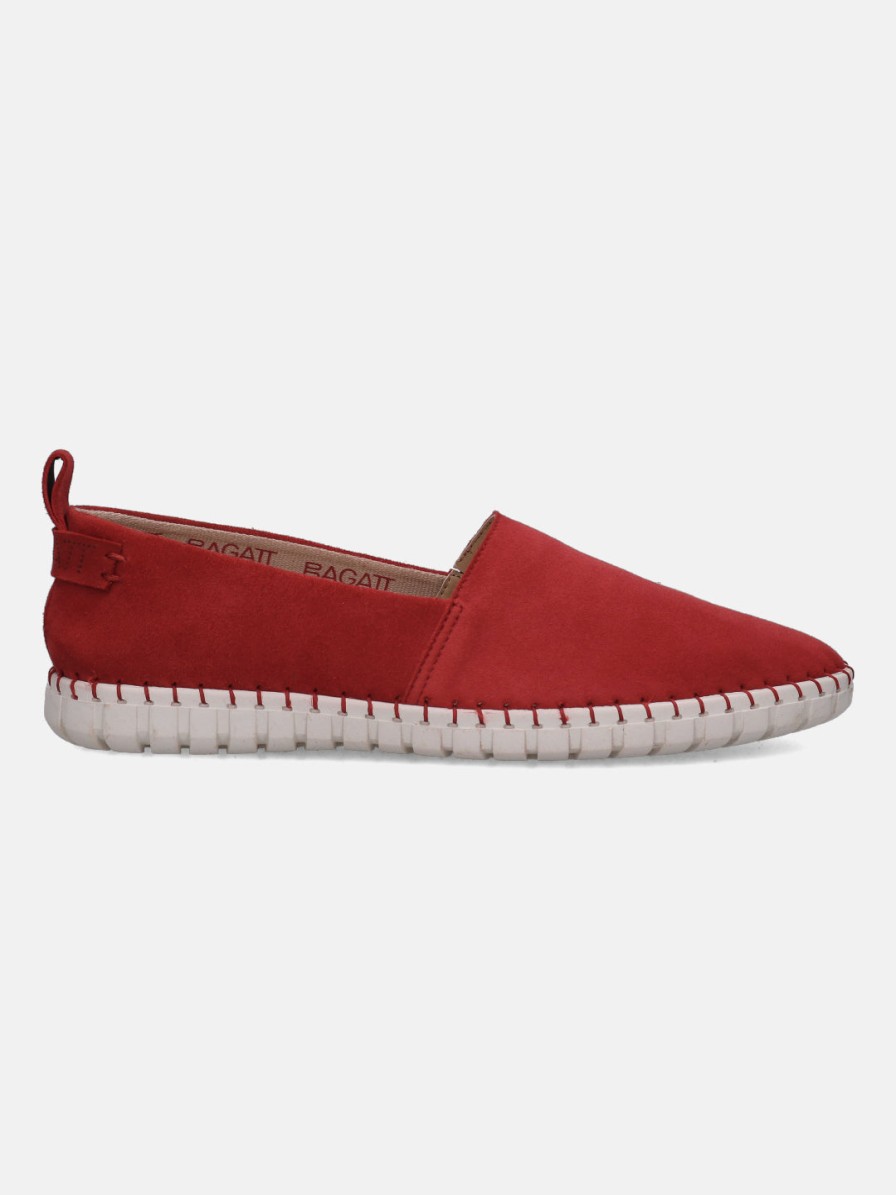 Sneakers BAGATT INDIA | Bali Red Slip-On Sneakers