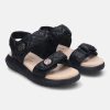 Sandals BAGATT INDIA | Jersey Black Flatform Sandals