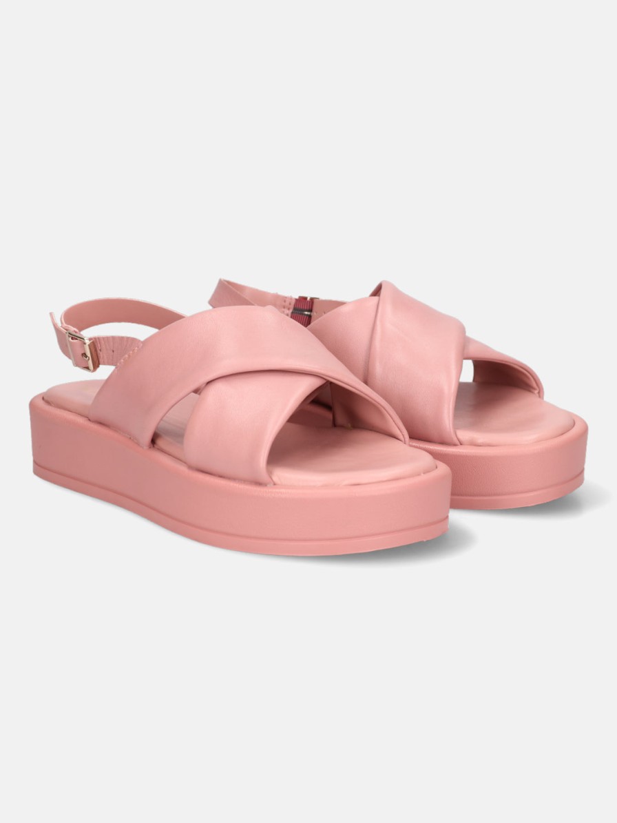 Sandals BAGATT INDIA | Hanoi Rose Back Strap Sandals