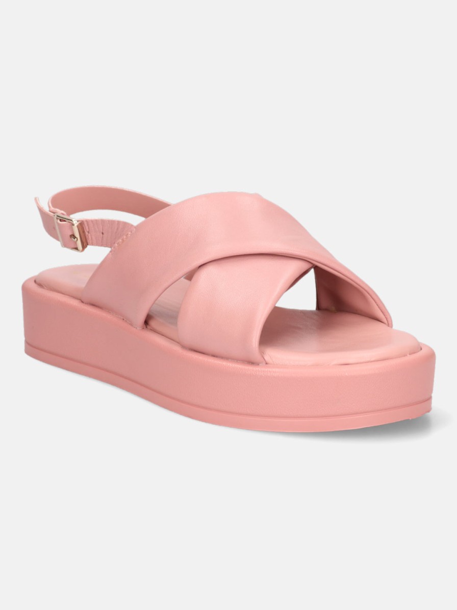 Sandals BAGATT INDIA | Hanoi Rose Back Strap Sandals