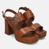 Heels BAGATT INDIA | Cesena Cognac Back Strap Heels