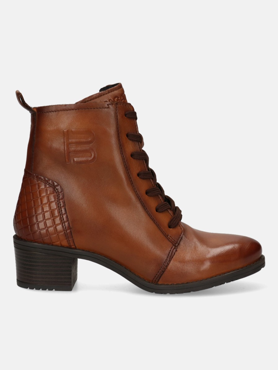 Boots BAGATT INDIA | Ruby Cognac Ankle Boots