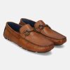 Casual Loafers BAGATT INDIA | Hexa Cognac Driver Shoes