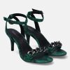 Heels BAGATT INDIA | Silvana Green Stilettos