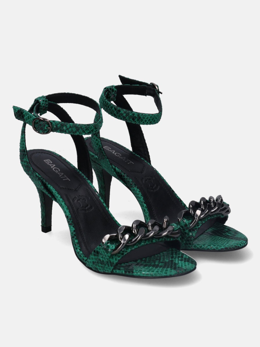 Heels BAGATT INDIA | Silvana Green Stilettos