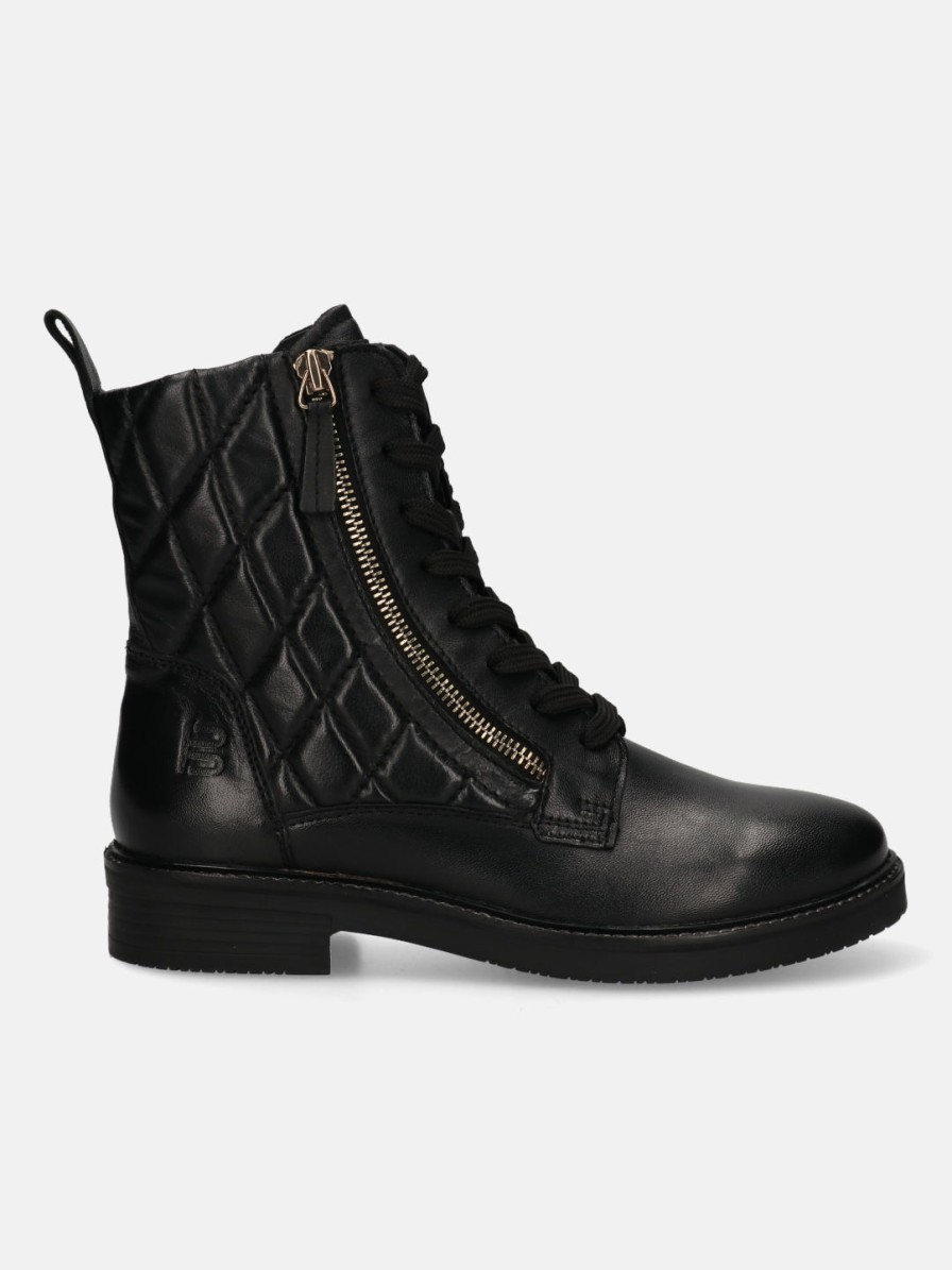 Boots BAGATT INDIA | Zina Black Ankle Boots