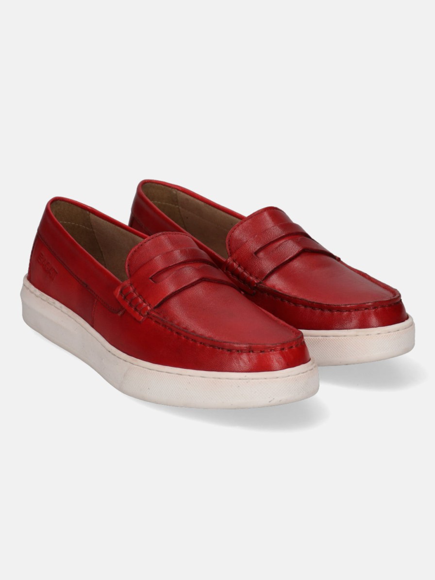 Casual Loafers BAGATT INDIA | Jola Red Casual Loafers