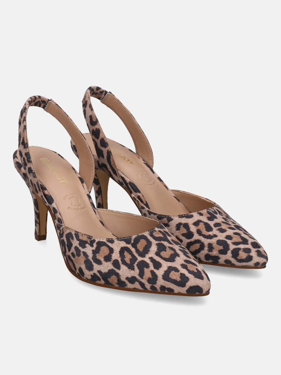 Heels BAGATT INDIA | Jemila Animal Print Heels