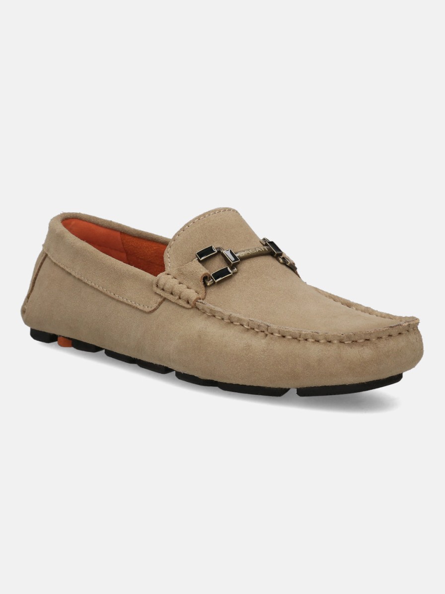 Casual Loafers BAGATT INDIA | Hexa Beige Driver Shoes