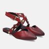 Sandals BAGATT INDIA | Tabea Red Flat Sandals