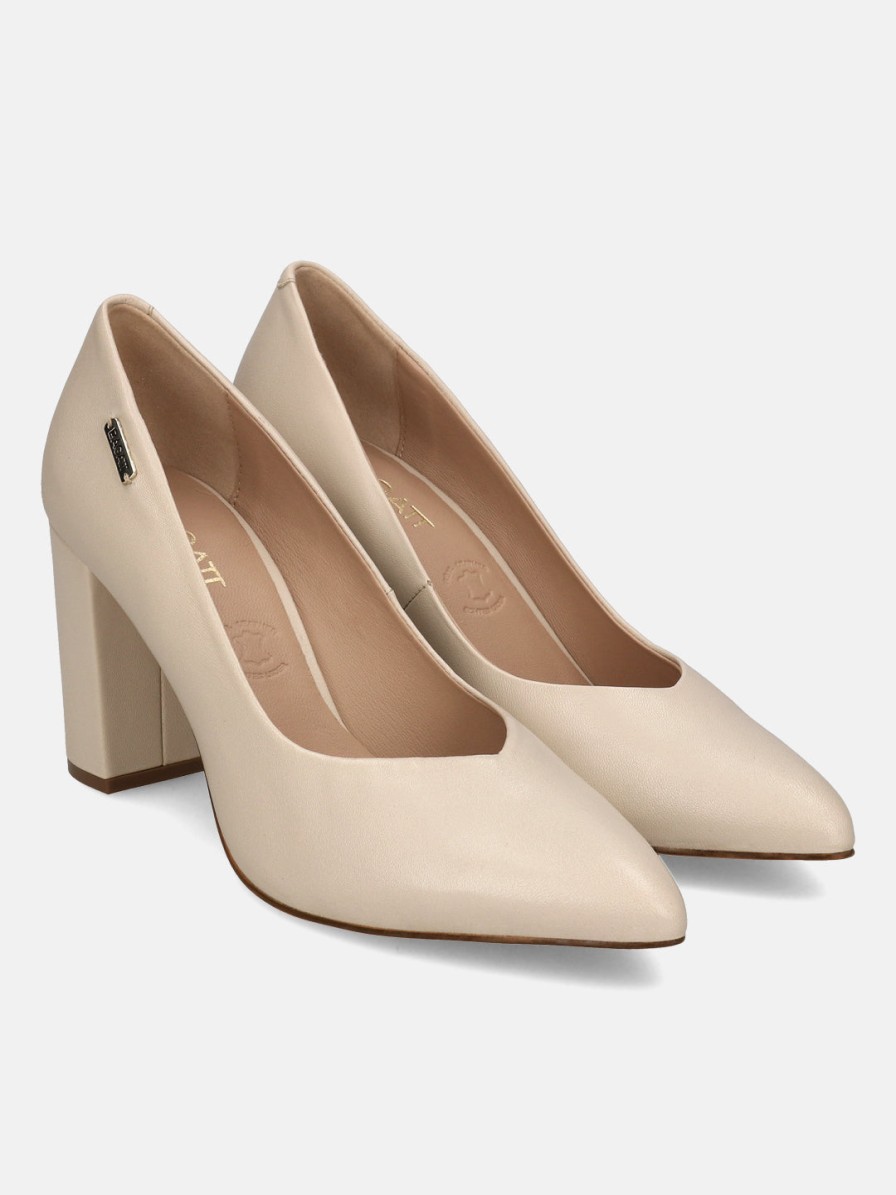 Heels BAGATT INDIA | Jemila Revo Beige Court Shoes