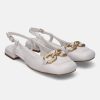 Sandals BAGATT INDIA | Genova White Flat Sandals