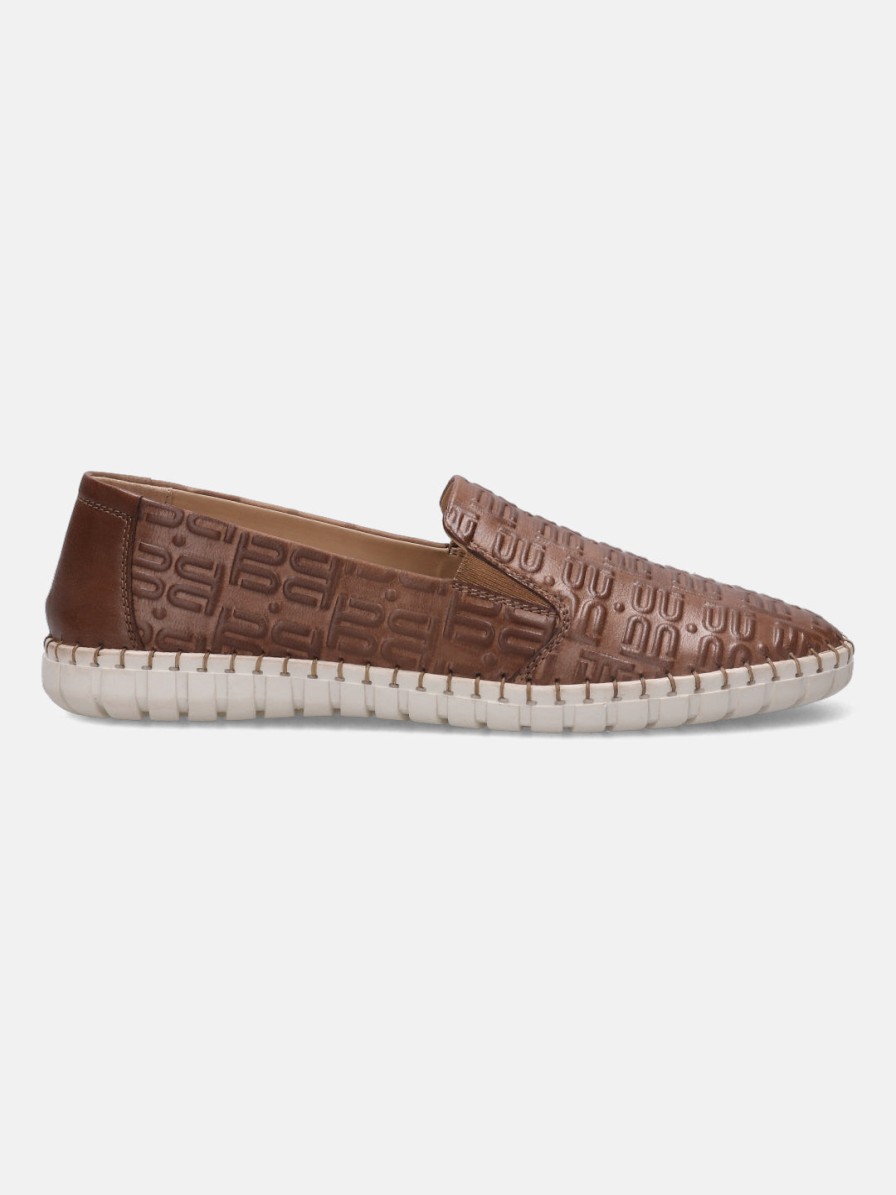 Casual Loafers BAGATT INDIA | Bali Choco Animal Print Casual Loafers