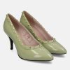 Heels BAGATT INDIA | Jemila Light Green Pumps