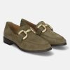 Casual Loafers BAGATT INDIA | Rosalie Dark Green Casual Loafers