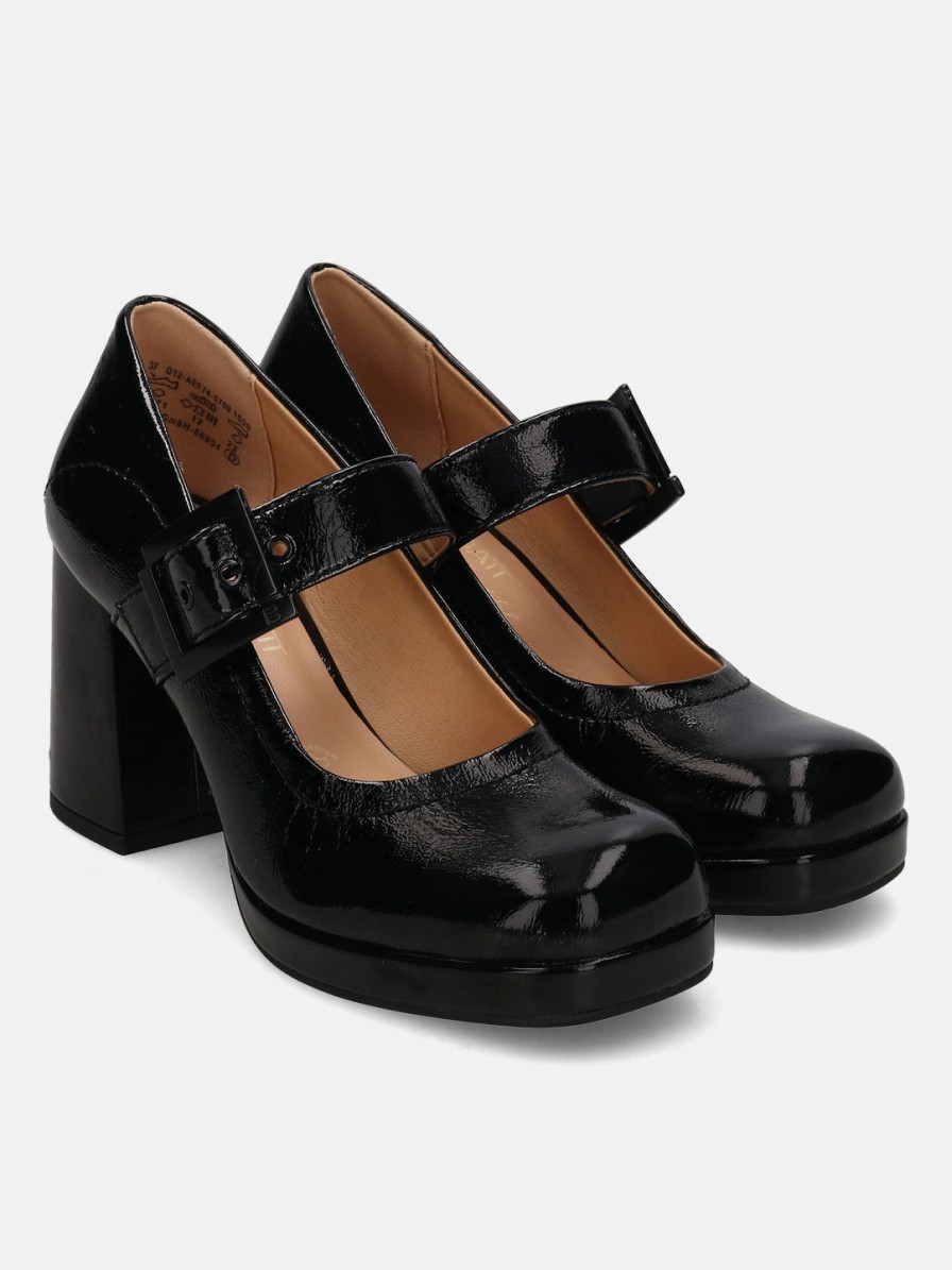 Heels BAGATT INDIA | Gallarate Black Court Shoes