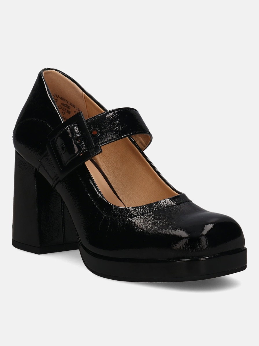 Heels BAGATT INDIA | Gallarate Black Court Shoes