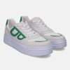 Sneakers BAGATT INDIA | Blu Off White & Green Sneakers