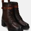 Boots BAGATT INDIA | Yamila Brown Leather Ankle Boots