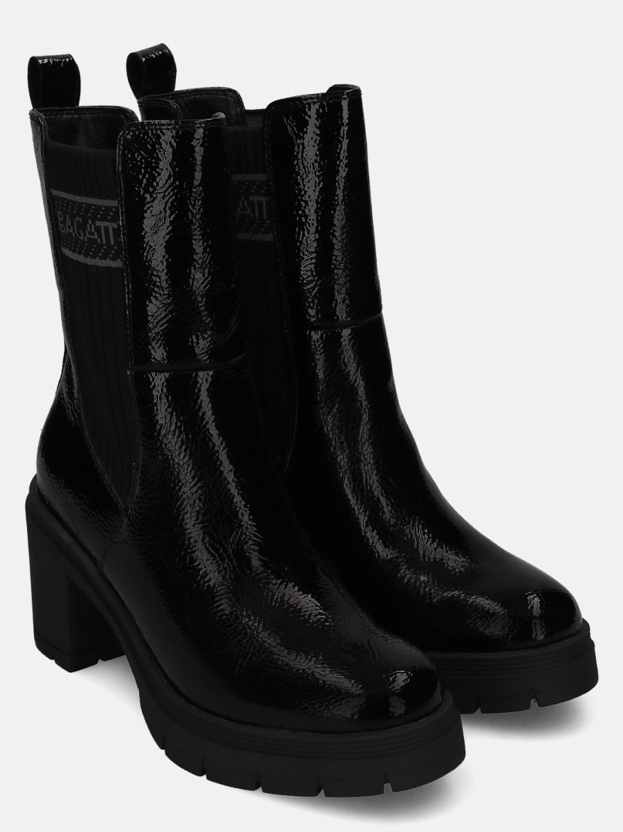 Boots BAGATT INDIA | Joely Black Chelsea Boots