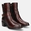 Boots BAGATT INDIA | Ruby Bordo Leather Ankle Boots