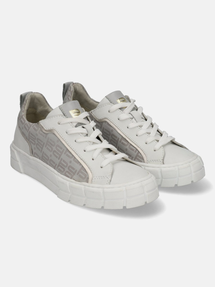 Sneakers BAGATT INDIA | Tia White & Light Green Sneakers