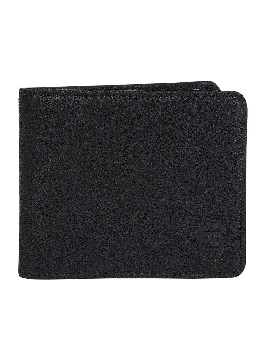 Fashion Accessories BAGATT INDIA | Bagatt Black Leather Men'S Wallet