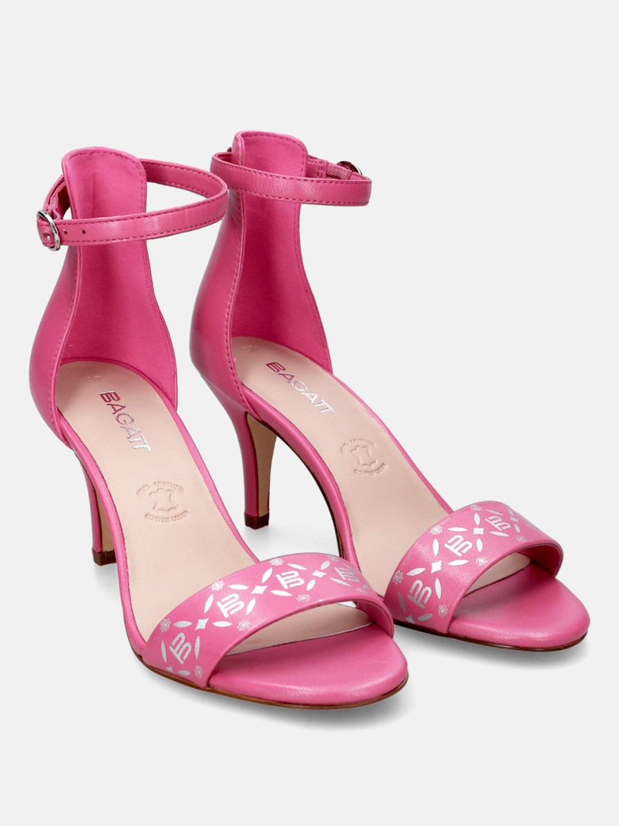 Heels BAGATT INDIA | Silvana Pink Heels