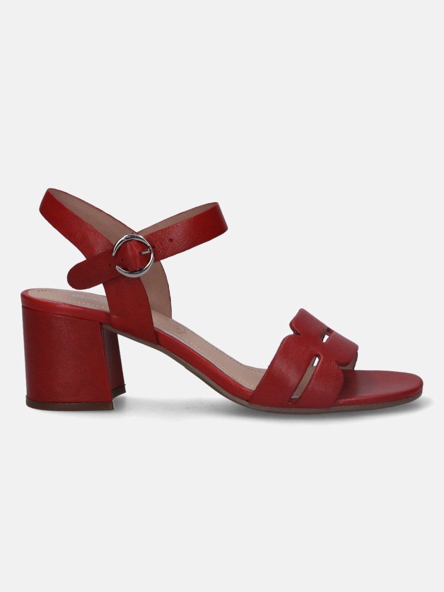 Heels BAGATT INDIA | Vaiana Red Block Heels