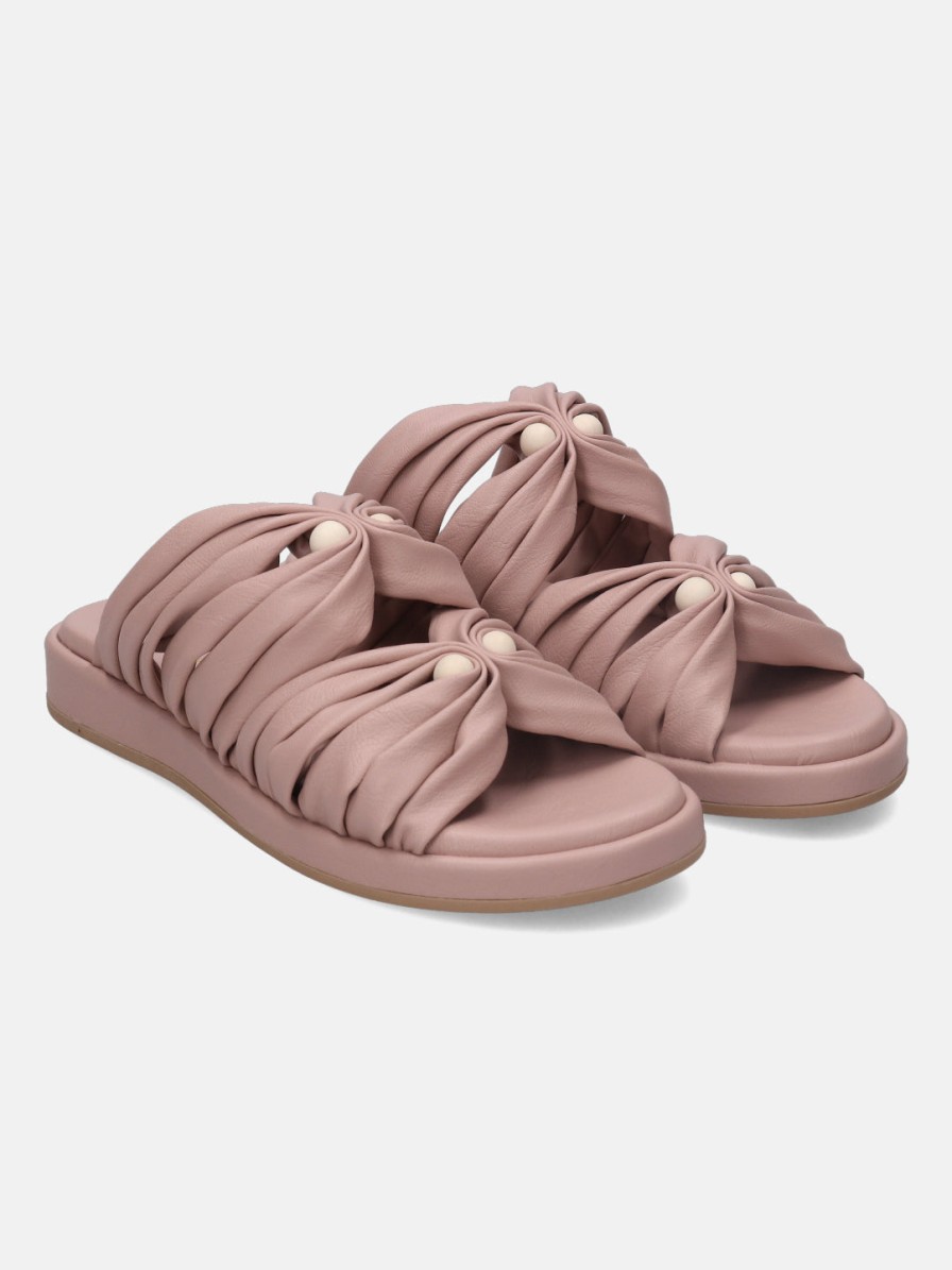 Sandals BAGATT INDIA | Ravenna Rose Pink Flat Sandals