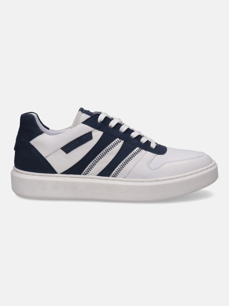 Sneakers BAGATT INDIA | Gina White & Dark Blue Sneakers