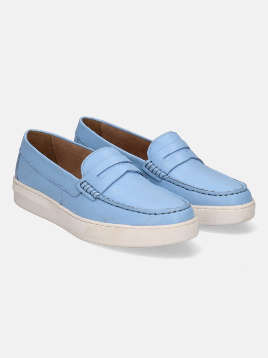 Casual Loafers BAGATT INDIA | Jola Light Blue Casual Loafers