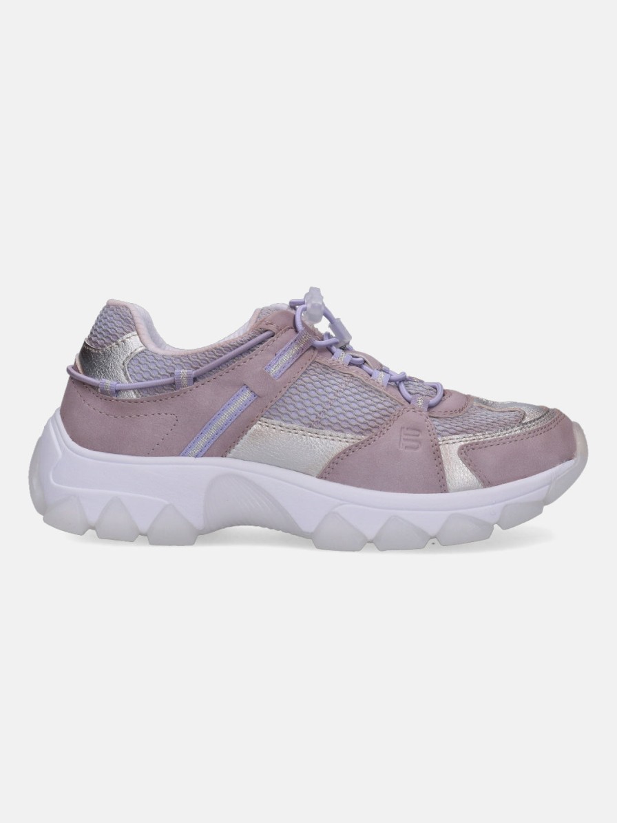 Sneakers BAGATT INDIA | Yuki Lavender & Light Grey Sneakers