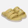 Sandals BAGATT INDIA | Chandra Yellow Leather Flatform Sandals