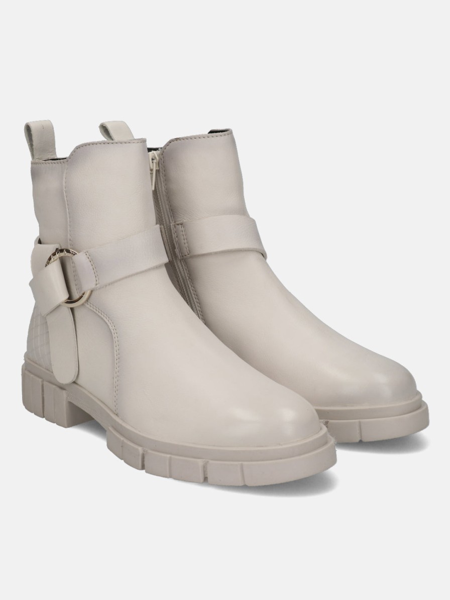 Boots BAGATT INDIA | Fiona Off White Chelsea Boots