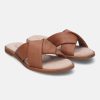 Sandals BAGATT INDIA | Goldy Cognac Flat Sandals